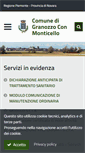 Mobile Screenshot of comune.granozzoconmonticello.no.it